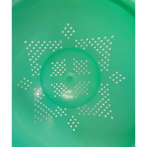 Vintage Tupperware Jadeite Green Colander  Strainer (#339) - Picture 4 of 5